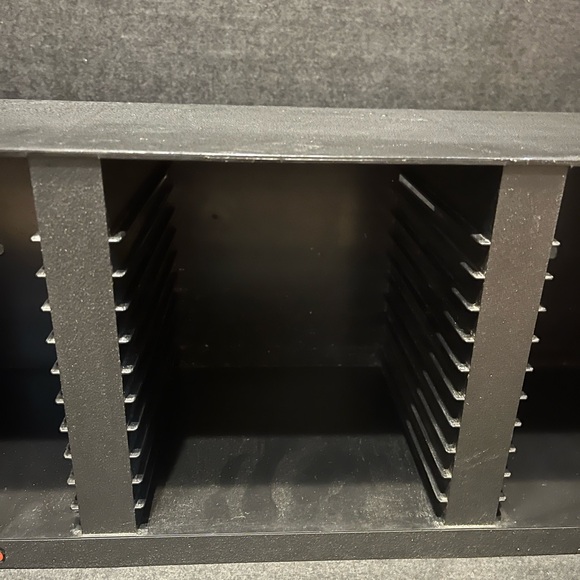 Laserline 36 CD Compact Disc Black  Storage Tower wall mountable Laser Line - Picture 2 of 5